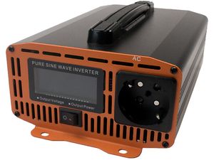 Napájací menič HOULI 12V na 230V, 800W/1600W, čistá sínusová vlna