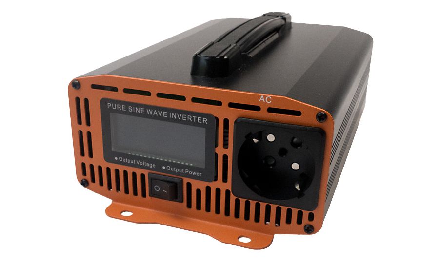 Napájací menič HOULI 12V na 230V, 800W/1600W, čistá sínusová vlna