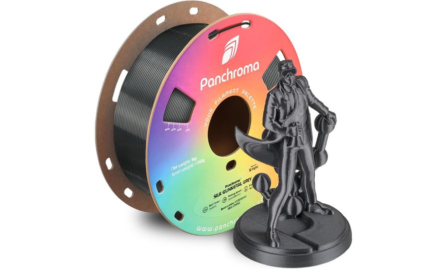 Polymaker Panchroma PLA Silk Gunmetal Grey