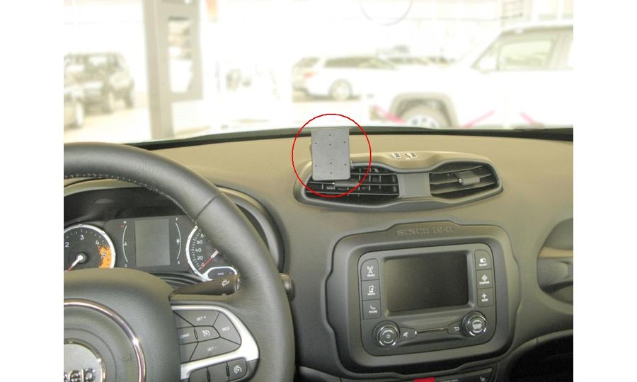 Brodit Montážny držiak ProClip pre Jeep Renegade 15-23, vľavo v strede