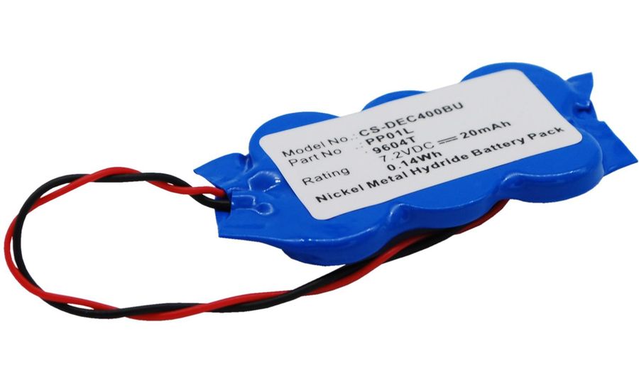 Záložná batéria CMOS pre Vaio 505F, Gateway Solo 2300, Dell Latitude LST C400ST a ďalšie, 20 mAh