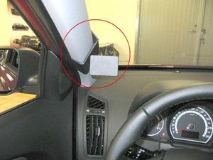 Brodit ProClip montážna konzola pre Kia Ceed 10-12, vľavo na stĺpik