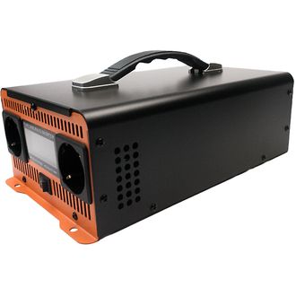 Napájací menič HOULI 12V na 230V, 1500W/3000W, čistá sínusoida