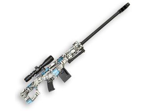 Sunny Blaster Barret, vodná gélová ostreľovacia puška s príslušenstvom, modrá