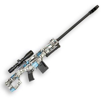 Sunny Blaster Barret, vodná gélová ostreľovacia puška s príslušenstvom, modrá