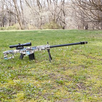 Sunny Blaster Barret, vodná gélová ostreľovacia puška s príslušenstvom, modrá