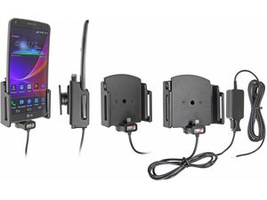 Brodit držiak do auta na mobilný telefón nastaviteľný so skrytým nabíjaním š.75-89 mm, tl.6-10mm