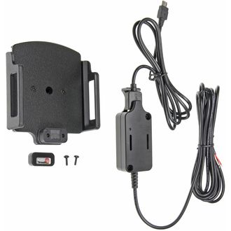 Brodit držiak do auta na mobilný telefón nastaviteľný so skrytým nabíjaním š.75-89 mm, tl.6-10mm