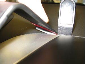 Brodit ProClip montážna konzola pre Kia Ceed 10-12, na stred vľavo