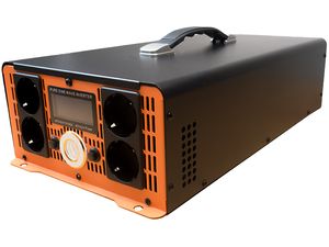 Napájací menič HOULI 48V na 230V, 5000W/10000W, čistá sínusoida
