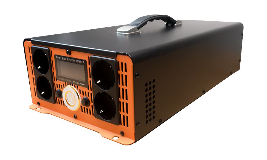 Napájací menič HOULI 48V na 230V, 5000W/10000W, čistá sínusoida