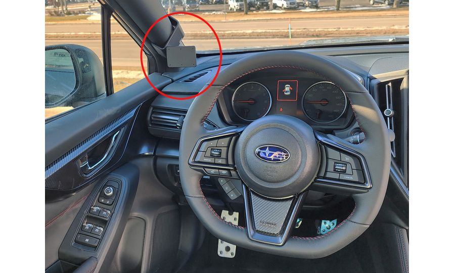 Brodit Montážny držiak ProClip pre Subaru WRX 22-24, vľavo na stĺpiku