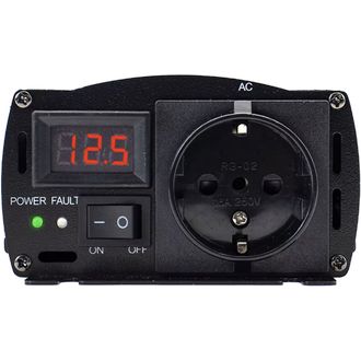 Napájací menič HOULI 12V na 230V, 800W/1600W, čistá sínusová vlna