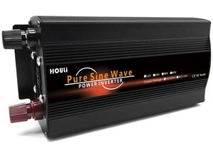 Napájací menič HOULI 12V na 230V, 800W/1600W, čistá sínusová vlna