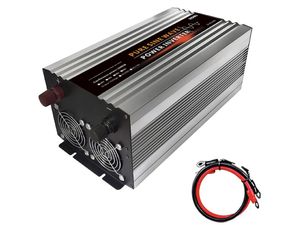 Napájací menič HOULI 12V na 230V, 4000W/8000W, čistá sínusoida