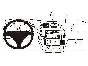 Brodit ProClip montážna konzola pre Chevrolet Trail Blazer 02-09