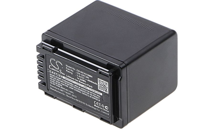 Batérie pre Panasonic HC-550EB (ekv.VW-VBT380) 4040mAh Li-ion
