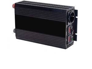 Napájací menič HOULI 12V na 230V, 2000W/4000W, čistá sínusoida