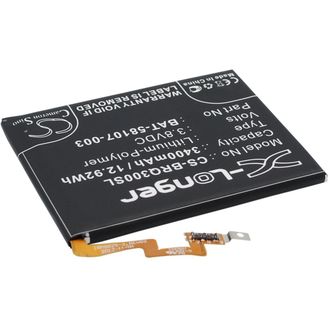 Batérie pre Blackberry Passport, Blackberry Passport 4g, ( ekv. Blackberry BAT-58107-00 ), 3400 mAh