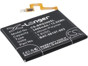 Batérie pre Blackberry Passport, Blackberry Passport 4g, ( ekv. Blackberry BAT-58107-00 ), 3400 mAh