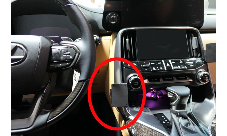 Brodit Montážny držiak ProClip pre Lexus LX Series 22-24, vľavo v strede