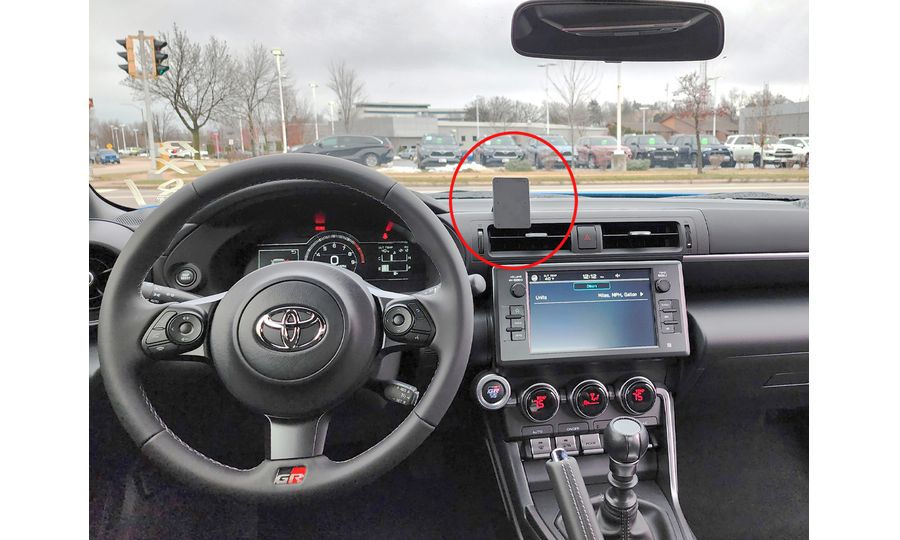 Brodit ProClip montážna konzola pre Subaru BRZ 22-24, na stred