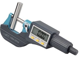Digitálny profesionálny mikrometer s puzdrom, rozsah 0-25 mm