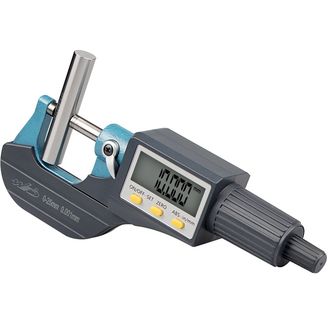 Digitálny profesionálny mikrometer s puzdrom, rozsah 0-25 mm