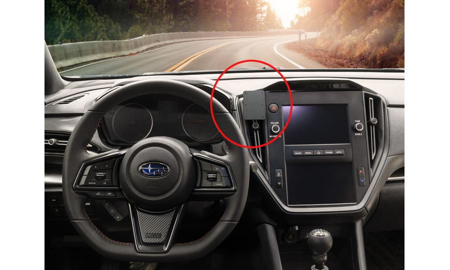 Brodit Montážny držiak ProClip pre Subaru WRX 22-24, vľavo v strede
