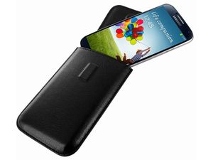 Piel Frama puzdro pre Samsung Galaxy S4 Unipur, čierne