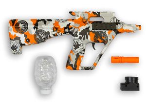 Sunny Blaster RS 99-83, útočná puška na vodné gélové granule s príslušenstvom, oranžová