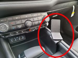 Brodit Montážny držiak ProClip pre Dodge Durango 2WD/4WD 21-23 USA, stred vpravo dole