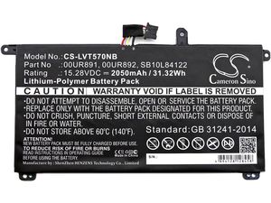 Baterie pro Lenovo Thinkpad P51s / P52s / T570 / T580, 2050mAh, Li-Pol