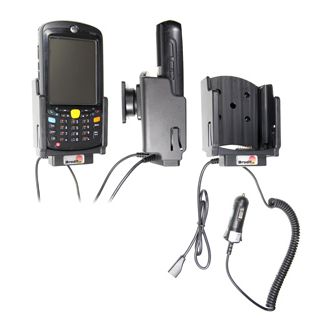 Brodit držiak do auta na Motorola (Symbol) MC55/MC65/MC67 s USB OTG káblom, s nabíjaním z CL