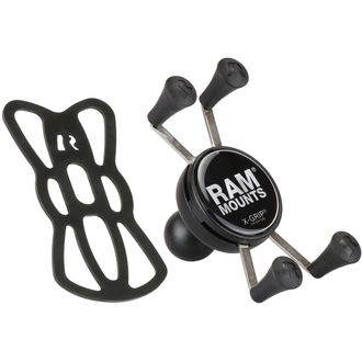 RAM Mounts Univerzálny držiak na mobilný telefón X-Grip s 1" guľovým čapom, RAM-HOL-UN7BU