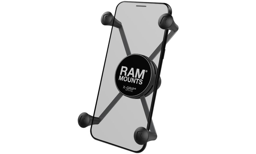 RAM Mounts Univerzálny držiak X-Grip pre veľké telefóny s 1" guľovým čapom, RAM-HOL-UN10BU
