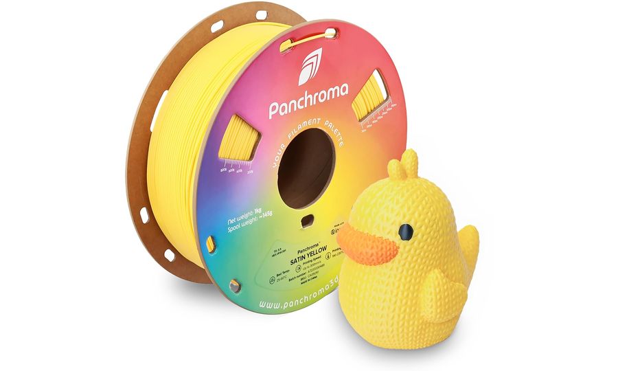 Polymaker Panchroma PLA Satin Yellow, poškodený obal
