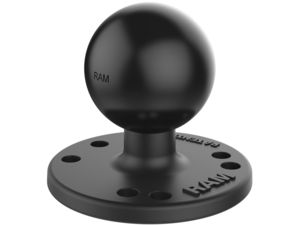 RAM Mounts okrúhly adaptér so vzorom otvorov AMPS s guľovým čapom 1,5", RAM-202U, použitý