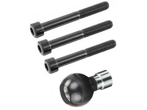 RAM Mounts držiak na riadidlá motocykla so skrutkami M8, s 1" čapom, RAM-B-367U