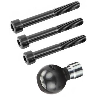 RAM Mounts držiak na riadidlá motocykla so skrutkami M8, s 1" čapom, RAM-B-367U