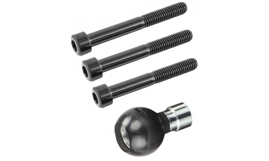 RAM Mounts držiak na riadidlá motocykla so skrutkami M8, s 1" čapom, RAM-B-367U