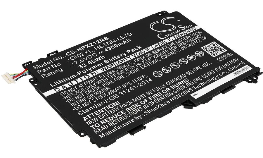 Batéria pre HP Pavilion X2 12, 4350 mAh, Li-Ion