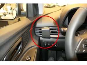 Brodit Montážny držiak ProClip pre Hyundai i20/Bayon 21-24, vľavo na mriežke chladiča