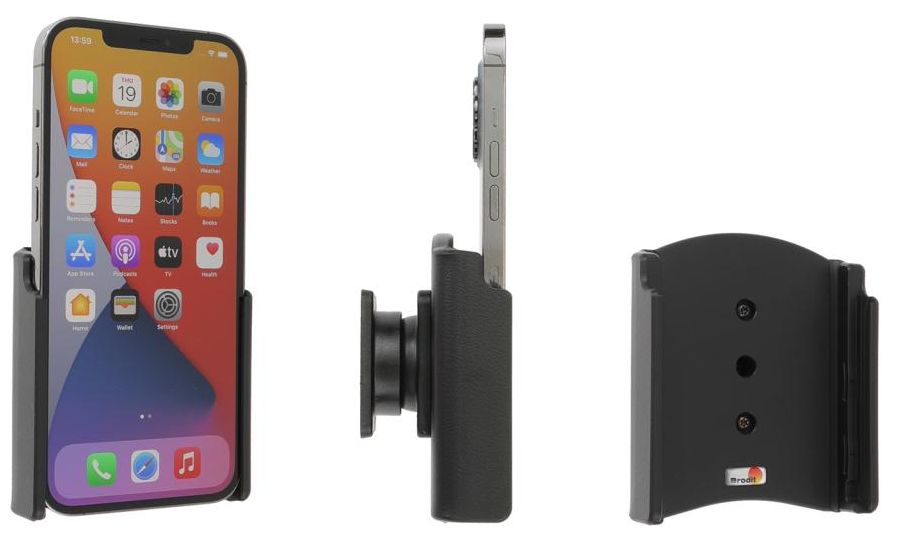 Brodit držiak do auta pre Apple iPhone 12 Pro Max, bez puzdra, bez nabíjania