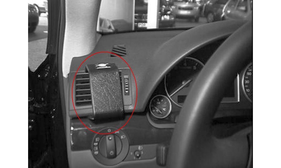 Brodit Montážny držiak ProClip pre Audi A4 Avant 02-07/Sedan 01-07, vľavo na mriežku ventilácie
