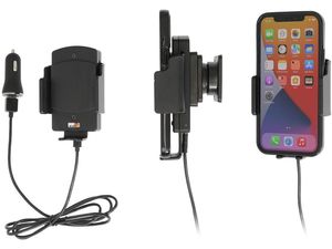 Brodit držiak s bezdrôtovým nabíjaním Qi 15W, nastaviteľný, š 61-83 mm, hrúbka 6-11 mm, do CL