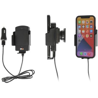 Brodit držiak s bezdrôtovým nabíjaním Qi 15W, nastaviteľný, š 61-83 mm, hrúbka 6-11 mm, do CL