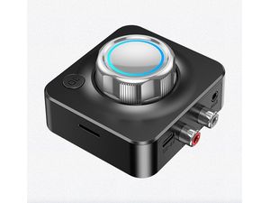 Zvukový prijímač Bluetooth 5.0, pripojenie cez konektory RCA (Cinch) alebo 3,5 mm audio káble