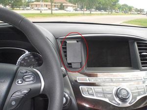 Brodit ProClip montážna konzola pre Infiniti JX 12-13/QX60 14-20, na stred