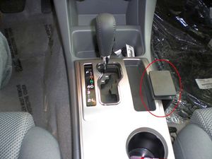 Brodit ProClip montážna konzola pre Toyota Tacoma 05-15, stred vpravo dole